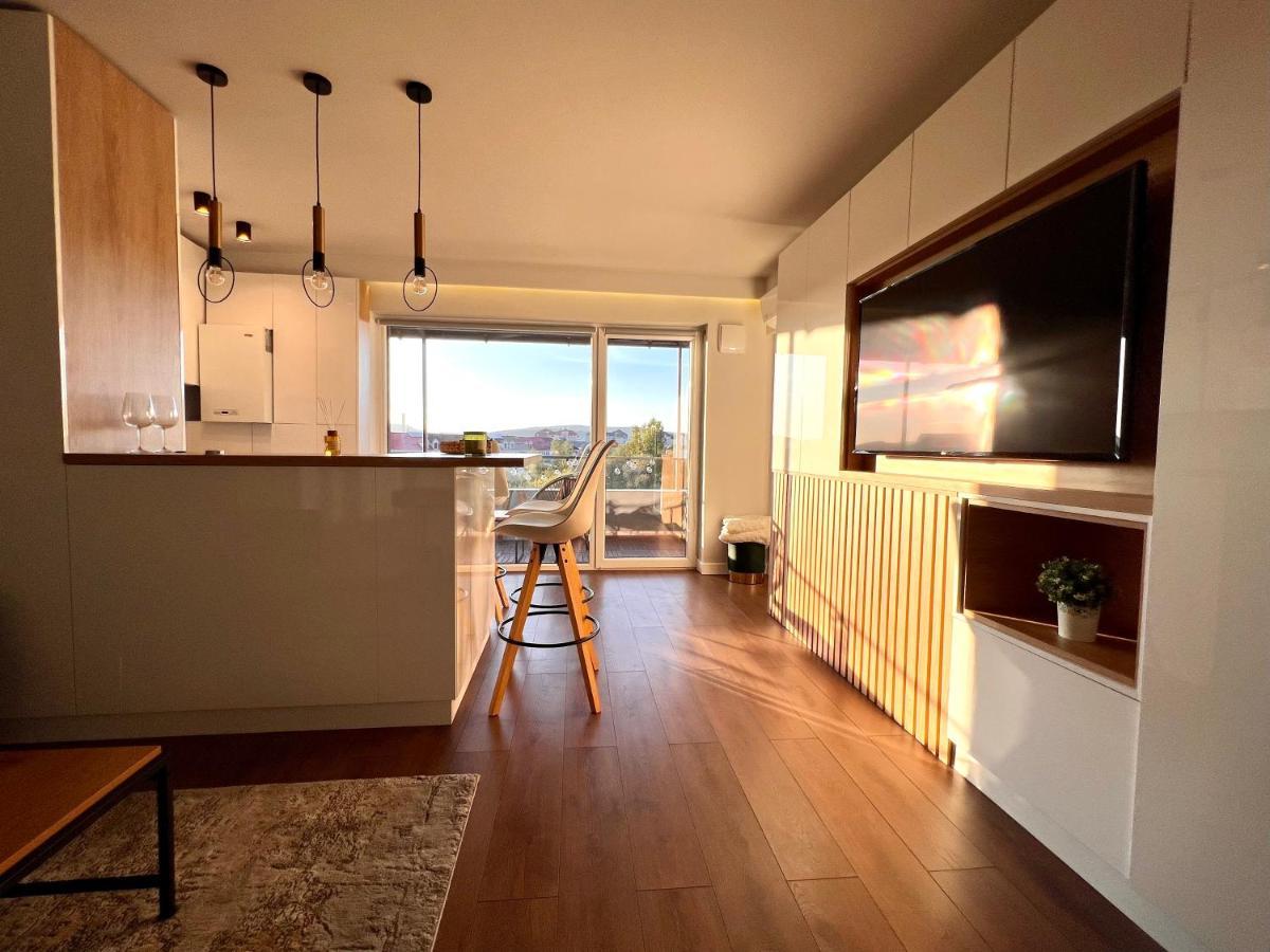 Ferienwohnung Ghinda Nest Bistriţa Exterior foto