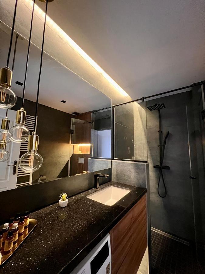 Ferienwohnung Ghinda Nest Bistriţa Exterior foto